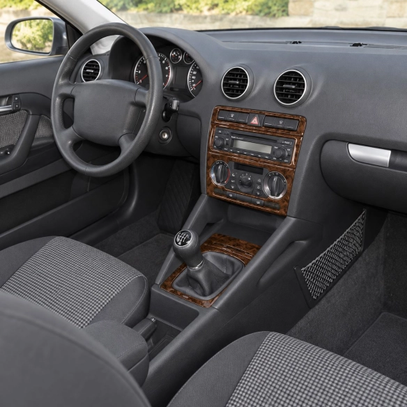 Audi A3 Typ 8P 2003-in poi kit rivestimento cruscotto e interni 3D 14 pezzi