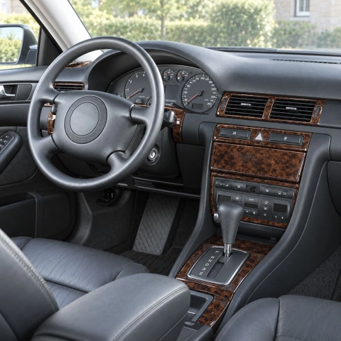 Audi A6 C5 Typ 4B 1997-2001 kit rivestimento cruscotto e interni 3D 12 pezzi