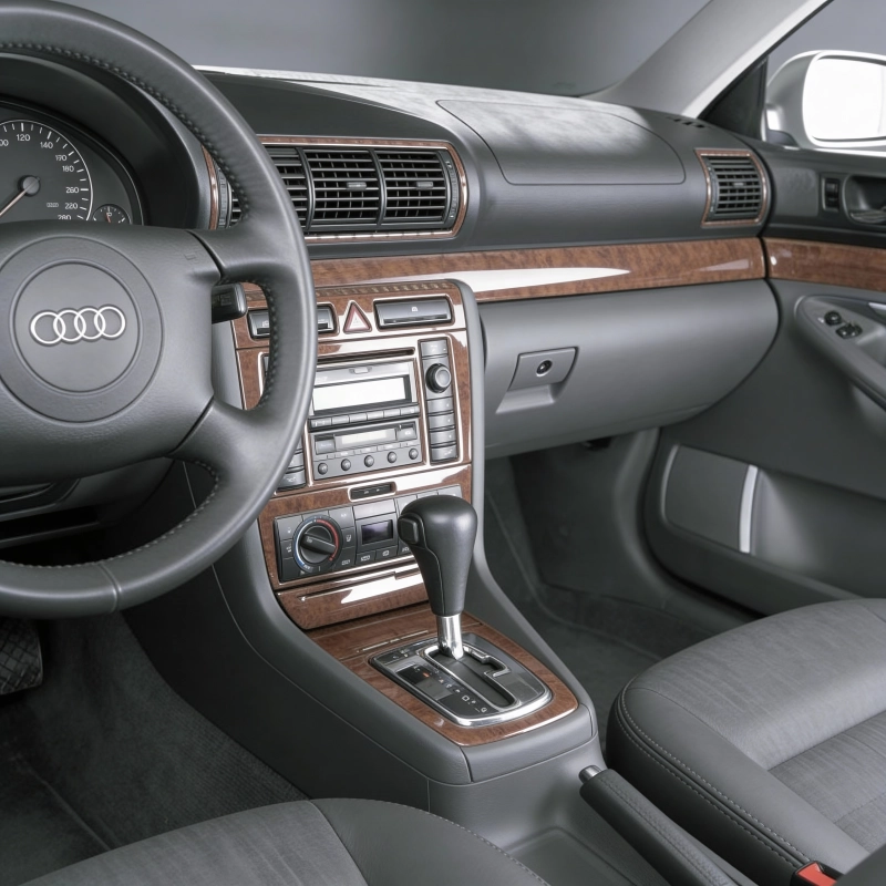 Audi A4 2000-2001 set completo; cambio manuale kit rivestimento cruscotto e interni 3D