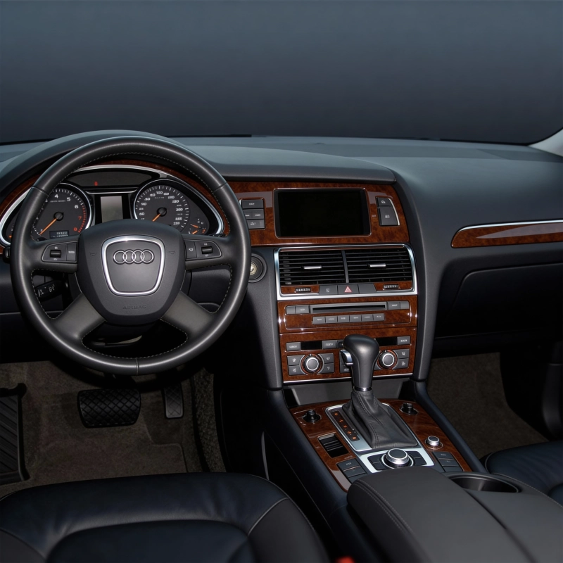 Audi Q7 2007-in poi set completo; cambio automatico; alluminio OEM kit rivestimento cruscotto e interni 3D