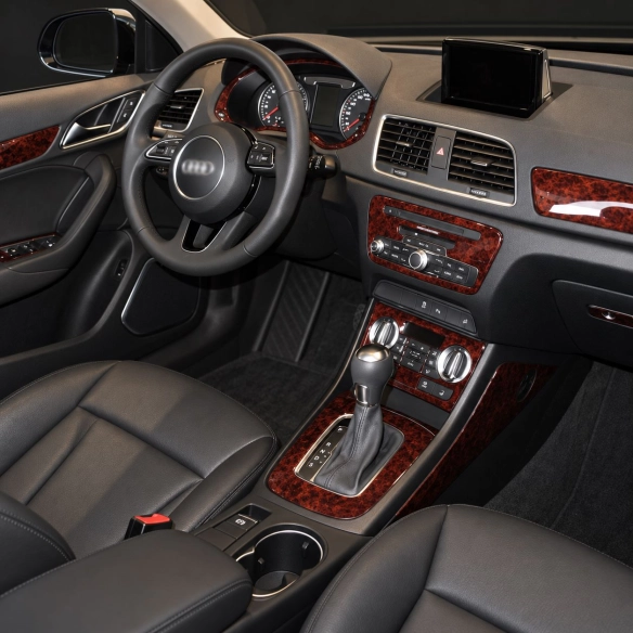Audi Q3 2015-in poi 3D OVER OEM kit rivestimento cruscotto e interni 3D 9 pezzi