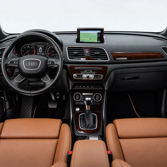 Audi Q3 2015-in poi kit rivestimento cruscotto e interni 3D 49 pezzi