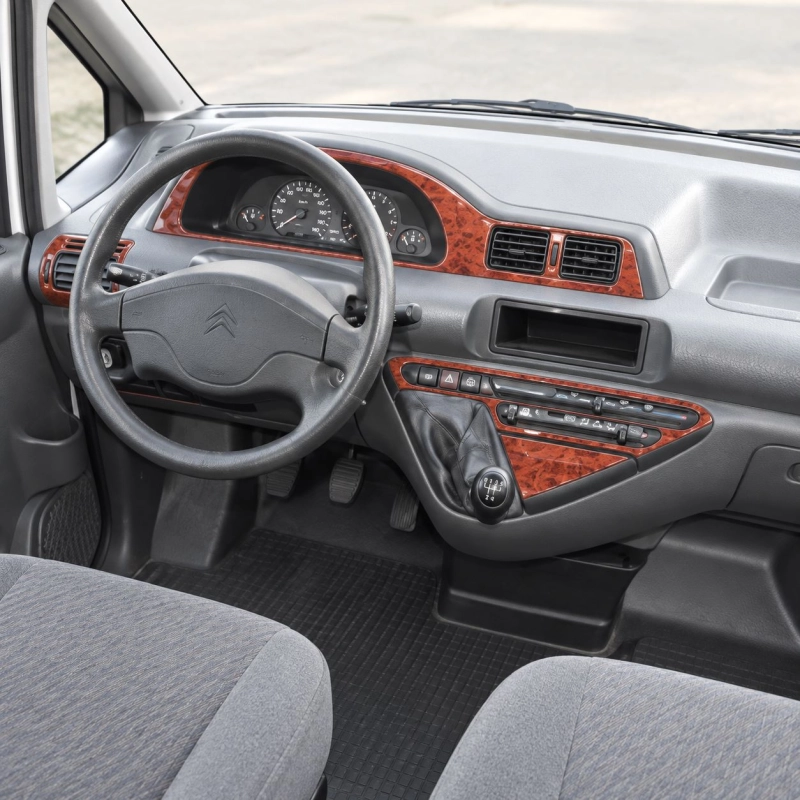 Citroen Jumpy 1996-2006 kit rivestimento cruscotto e interni 3D 9 pezzi