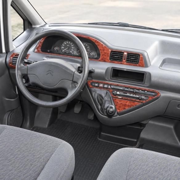 Citroen Jumpy 1996-2006 kit rivestimento cruscotto e interni 3D 9 pezzi
