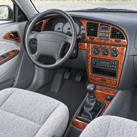 Daewoo Nubira II 1999-2004 kit rivestimento cruscotto e interni 3D 23 pezzi