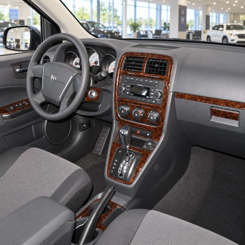 Dodge Caliber 2010-2012 kit rivestimento cruscotto e interni 3D 18 pezzi
