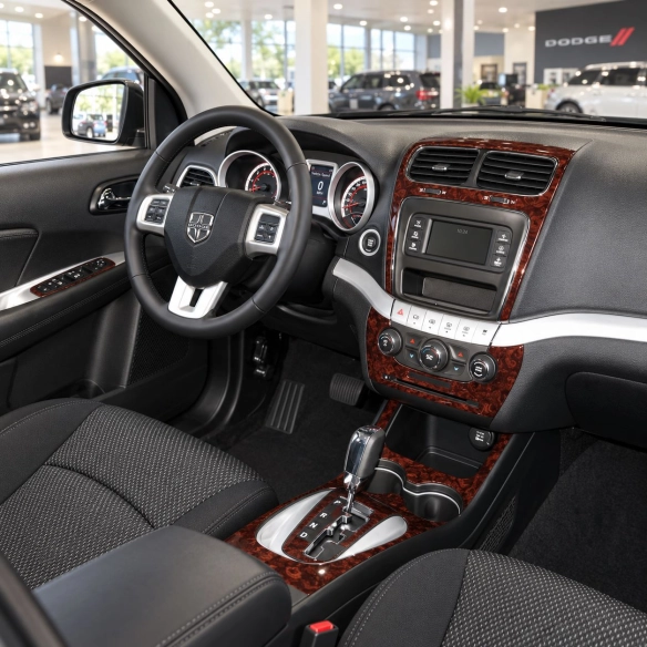 Dodge Journey 2011-2022 kit rivestimento cruscotto e interni 3D 19 pezzi