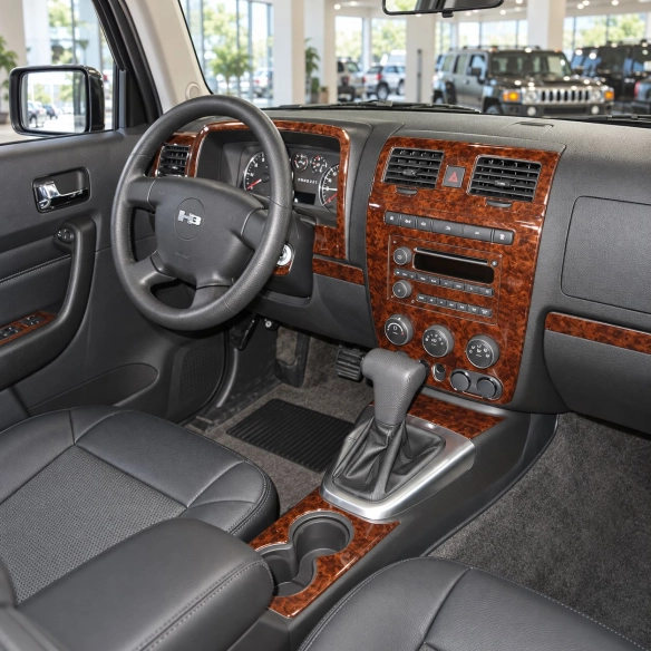Hummer H3 2006-in poi set completo kit rivestimento cruscotto e interni 3D