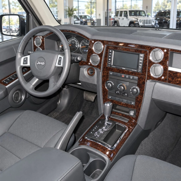 Jeep Commander 2008-in poi Full Universal Set kit rivestimento cruscotto e interni 3D
