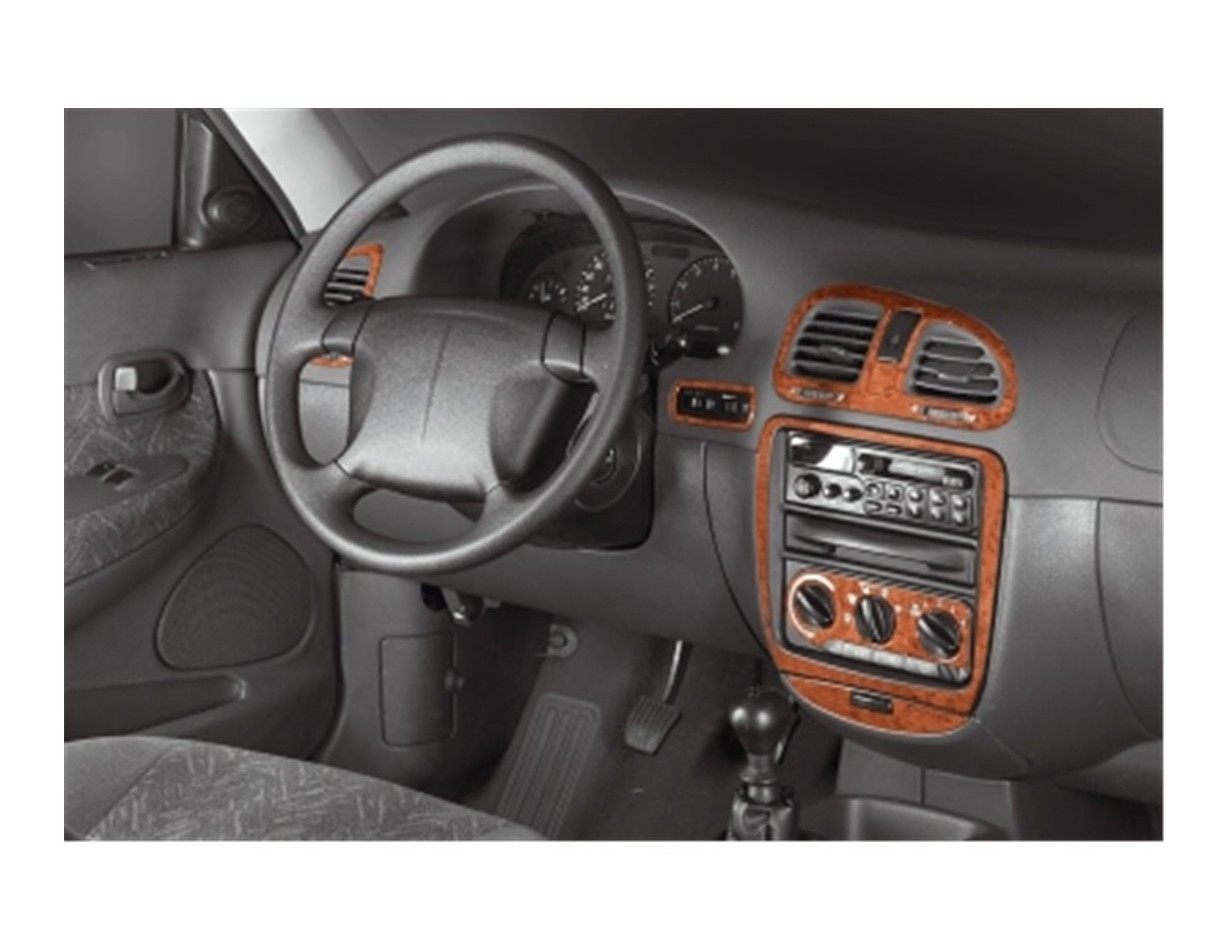 Daewoo Nubira I 05.97 - 01.99 Kit Rivestimento Cruscotto all'interno del veicolo Cruscotti personalizzati 19-Decori