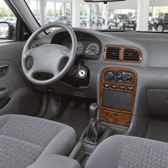 Kia Clarus 1998-in poi kit rivestimento cruscotto e interni 3D 14 pezzi