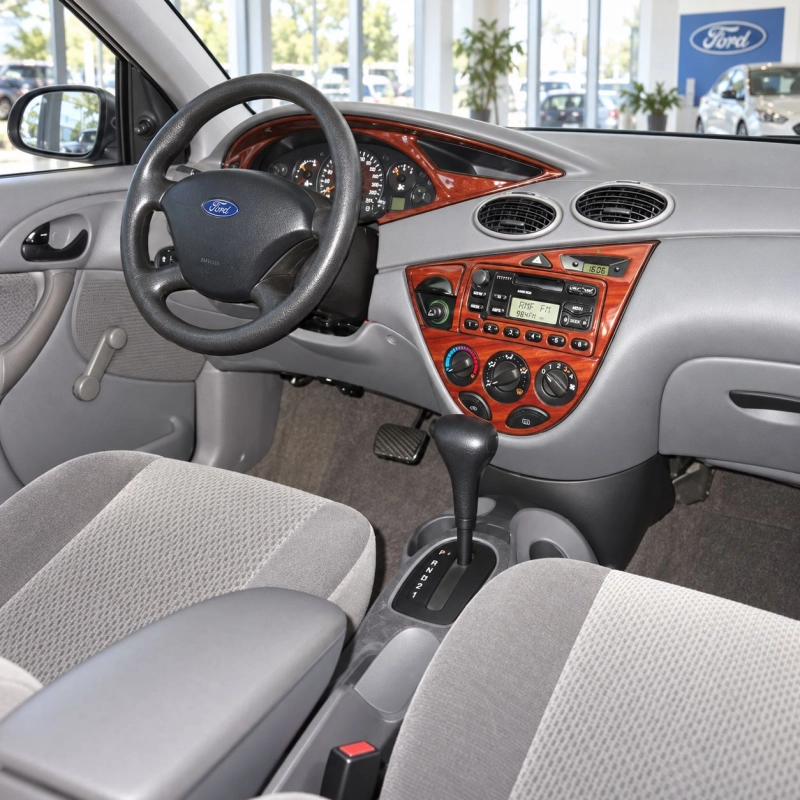 Ford Focus 2000-2005 kit rivestimento cruscotto e interni 3D 19 pezzi