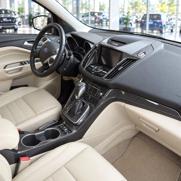 Ford Kuga 2013-in poi set completo; con navigatore kit rivestimento cruscotto e interni 3D