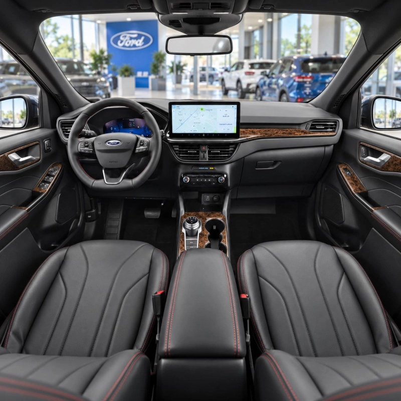 Ford Kuga III 2019-in poi kit rivestimento cruscotto e interni 3D 20 pezzi