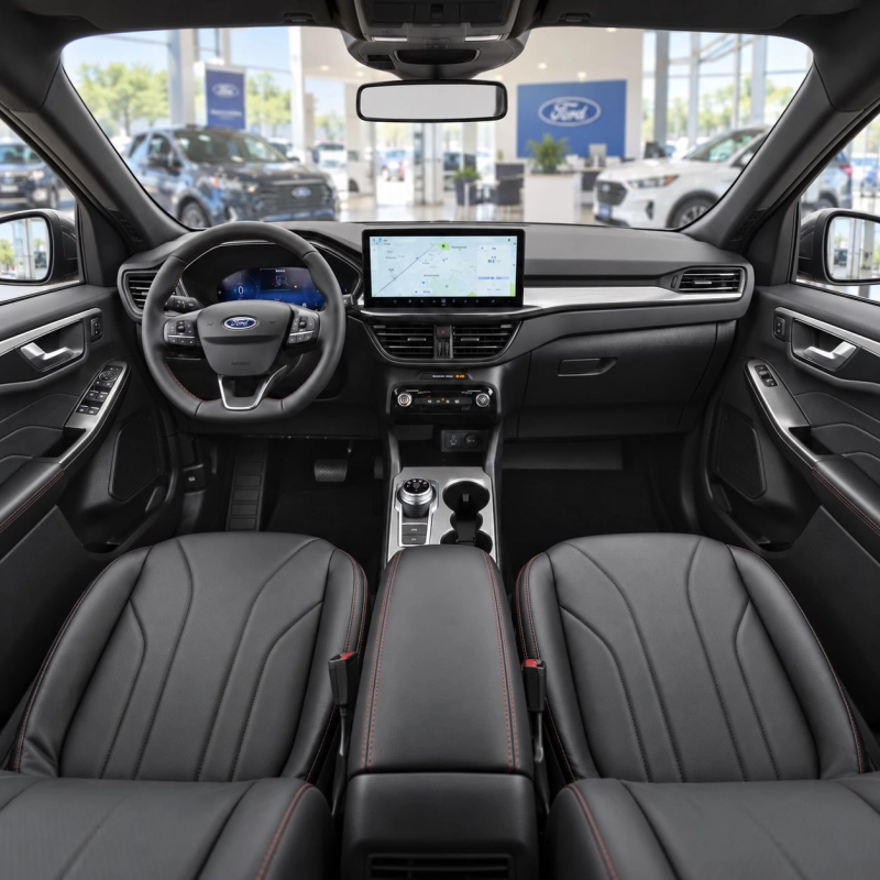 Ford Kuga III 2019-in poi kit rivestimento cruscotto e interni 3D 28 pezzi