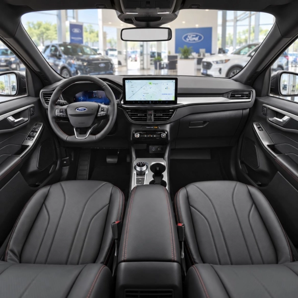 Ford Kuga III 2019-in poi kit rivestimento cruscotto e interni 3D 28 pezzi