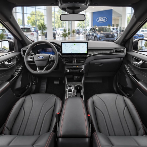 Ford Kuga III 2019-in poi kit rivestimento cruscotto e interni 3D 28 pezzi