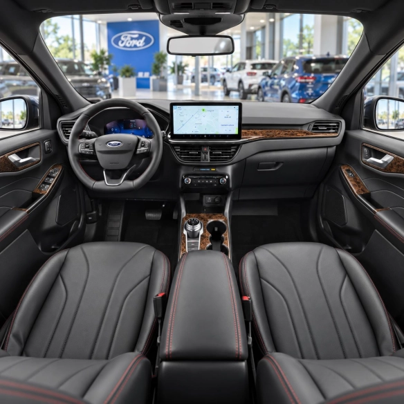 Ford Kuga III 2019-in poi kit rivestimento cruscotto e interni 3D 28 pezzi