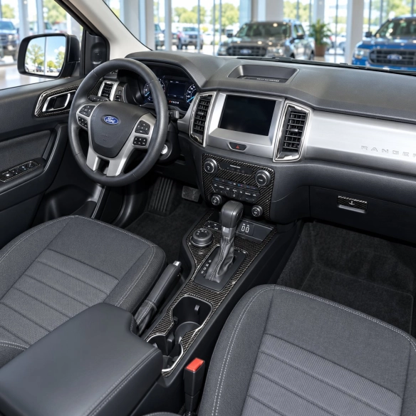 Ford Ranger 2019-2024 Raptor kit rivestimento cruscotto e interni 3D 14 pezzi