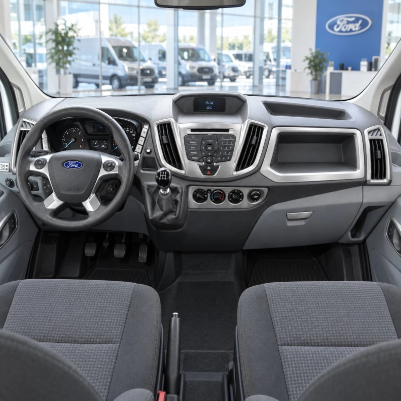 Ford Transit 2014-in poi kit rivestimento cruscotto e interni 3D 23 pezzi