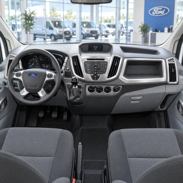 Ford Transit 2014-in poi kit rivestimento cruscotto e interni 3D 23 pezzi