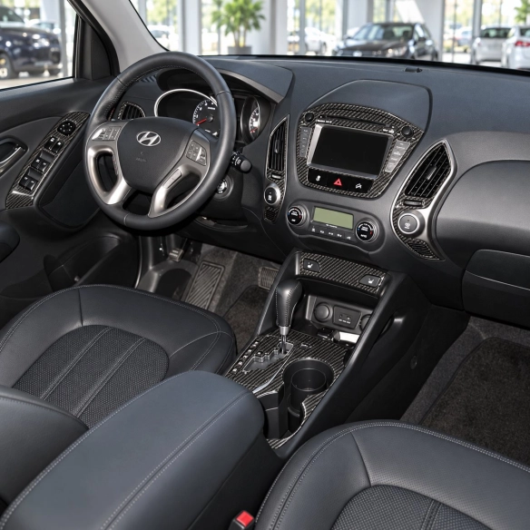 Hyundai Tucson 2014-2015 set completo; con navigatore; Limited Model kit rivestimento cruscotto e interni 3D