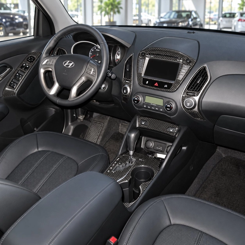 Hyundai Tucson 2014-2015 set completo; senza navigatore; Limited Model kit rivestimento cruscotto e interni 3D