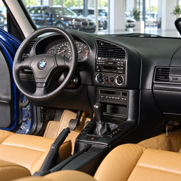 BMW 3 1994-1997 2 porte kit rivestimento cruscotto e interni 3D 25 pezzi