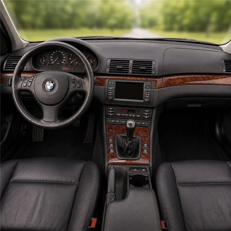 BMW 3 Series E46 1998-2004 kit cruscotto 3D, 4 pezzi