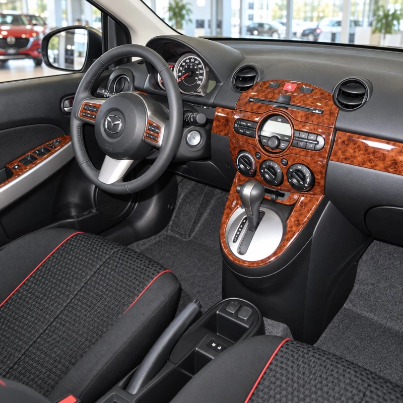 Mazda Mazda 2 2011-in poi set completo kit rivestimento cruscotto e interni 3D