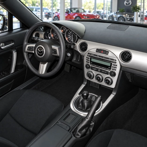 Mazda MX-5 Miata NC Mk3 2009-2015 kit rivestimento cruscotto e interni 3D 40 pezzi