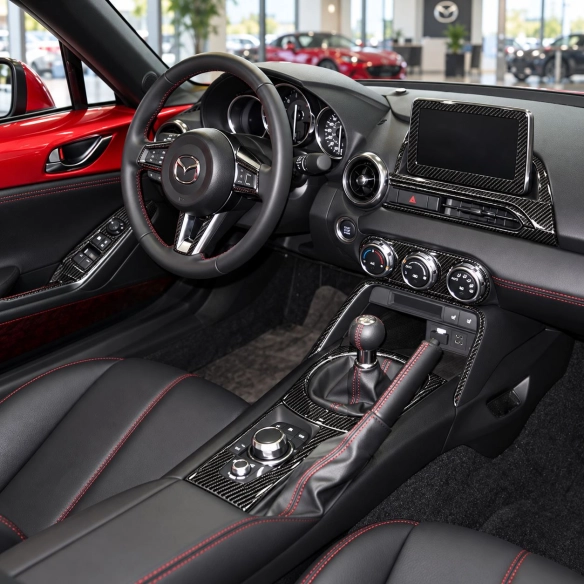 Mazda MX-5 Miata ND Mk4 2015-2020 kit rivestimento cruscotto e interni 3D 25 pezzi