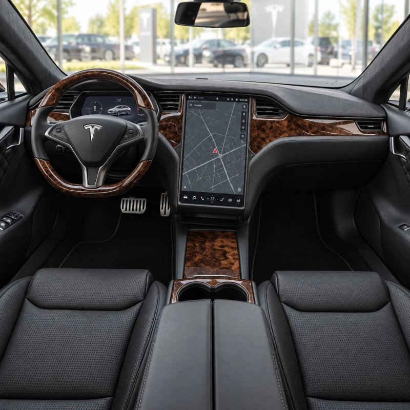 Tesla Model S 2021 Plaid – Designer Trim – Kit completo per interni
