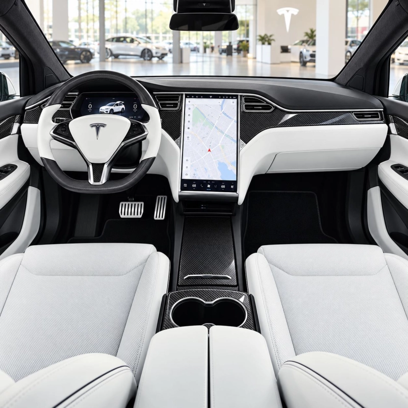 Tesla Model X 2017 – Designer Trim – Kit completo per interni
