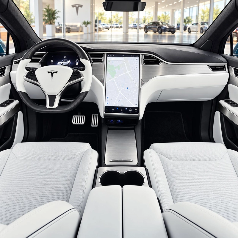 Tesla Model X 2017 – Designer Trim – Kit completo per interni