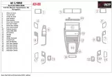 Audi A4 2005-2008 Manual Transm Mascherine sagomate per rivestimento cruscotti 