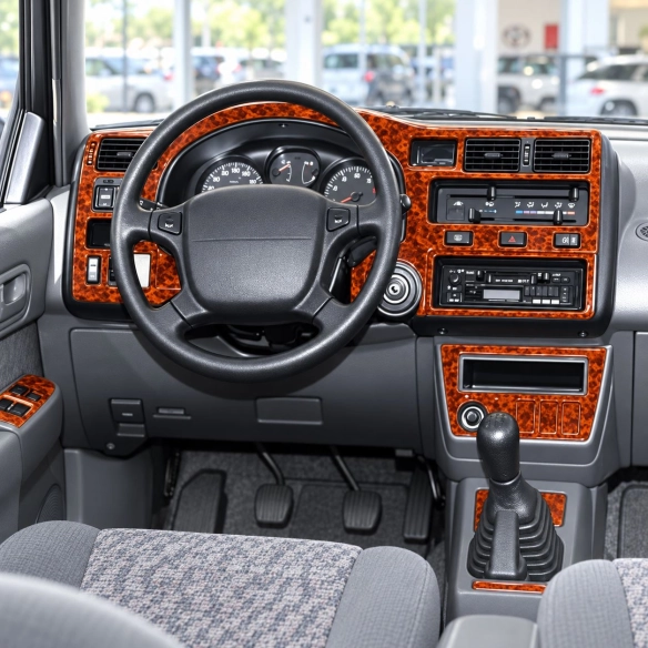 Toyota Rav 4 XA10 1994-2000 kit rivestimento cruscotto e interni 3D 13 pezzi