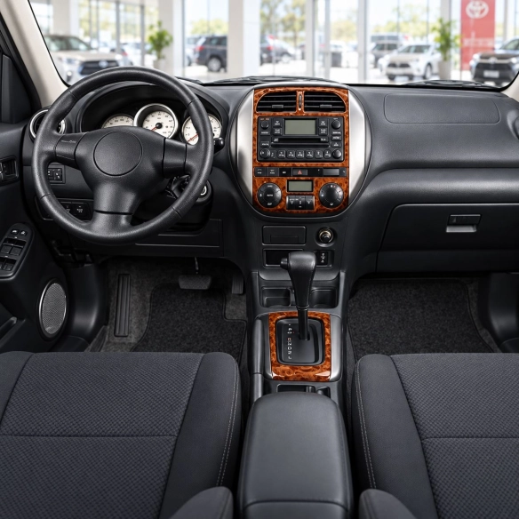 Toyota Rav 4 XA20 2003-2004 kit rivestimento cruscotto e interni 3D 4 pezzi