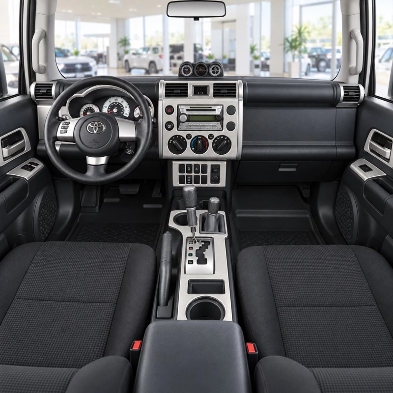 Toyota FJ Cruiser 2007-in poi Basic Set; cambio automatico kit rivestimento cruscotto e interni 3D