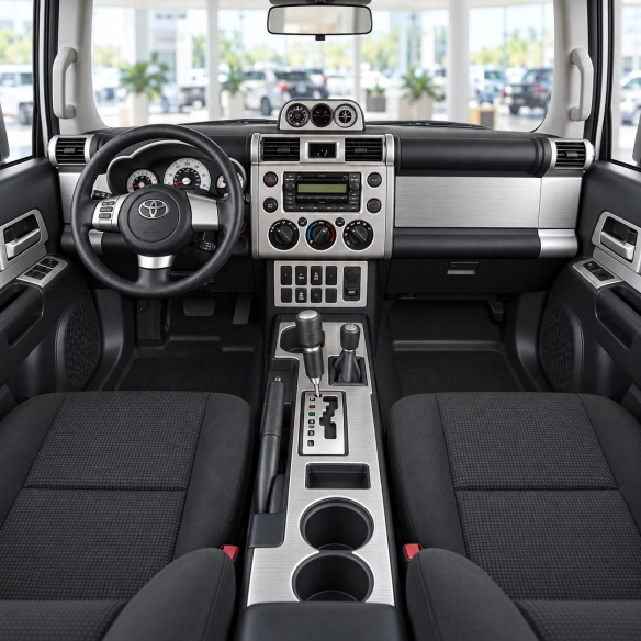 Toyota FJ Cruiser 2007-in poi set completo; cambio manuale kit rivestimento cruscotto e interni 3D