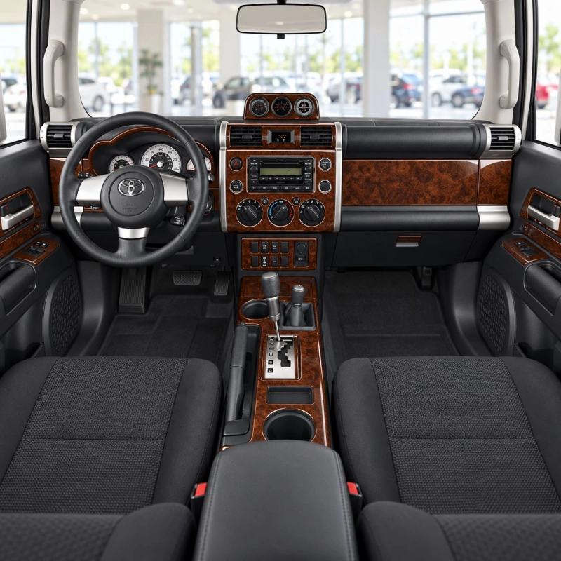 Toyota FJ Cruiser 2007-in poi set completo; cambio manuale kit rivestimento cruscotto e interni 3D