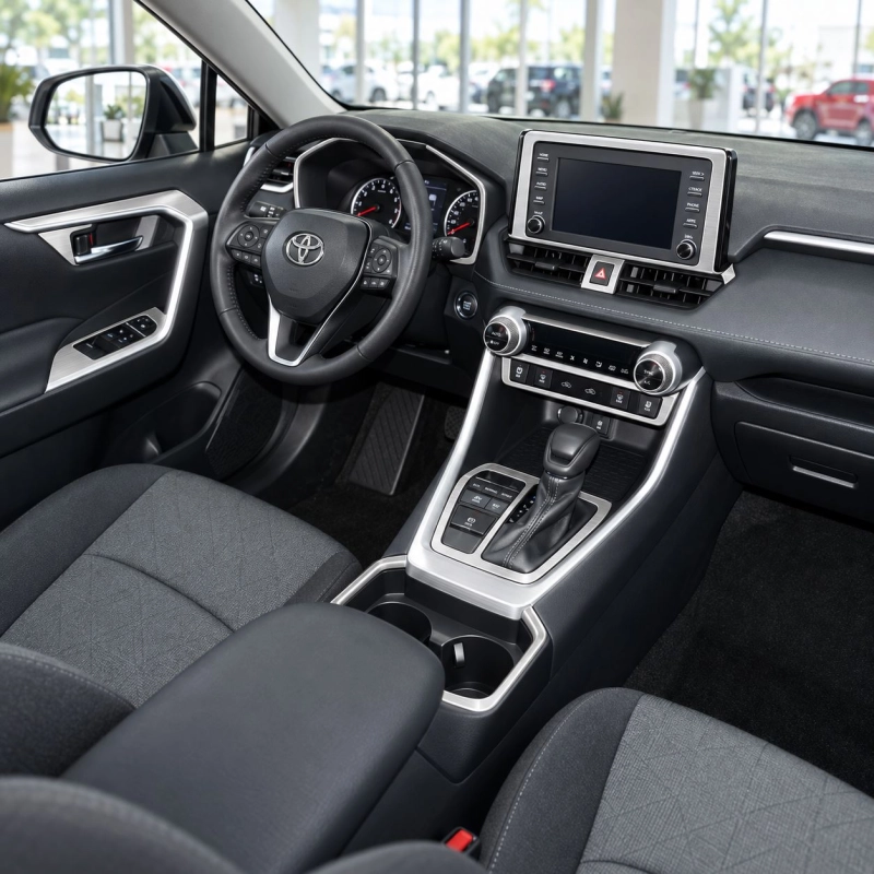 Toyota RAV4 2019 kit rivestimento cruscotto e interni 3D 24 pezzi