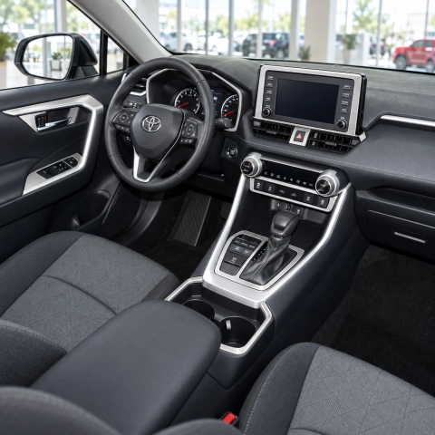 Toyota RAV4 2019-2022 kit rivestimento cruscotto e interni 3D 30 pezzi 2