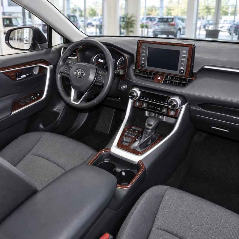 Toyota RAV4 2019 kit rivestimento cruscotto e interni 3D 24 pezzi