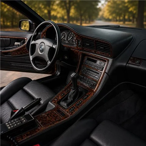 BMW 8 Series E31 1991-1997 set completo kit cruscotto 3D