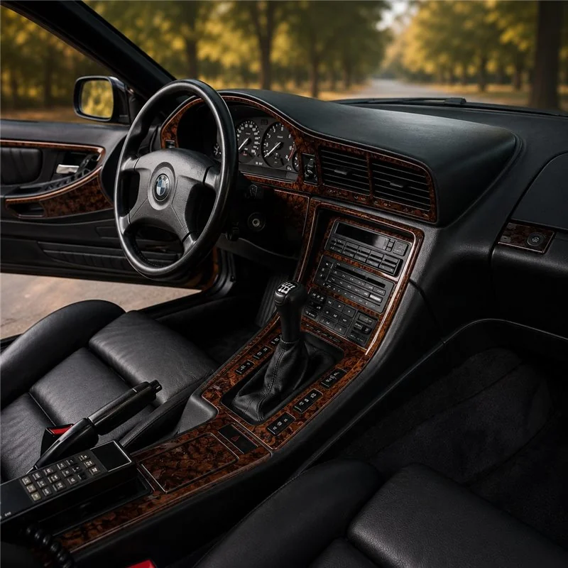 BMW 8 Series E31 1991-1997 set completo kit cruscotto 3D