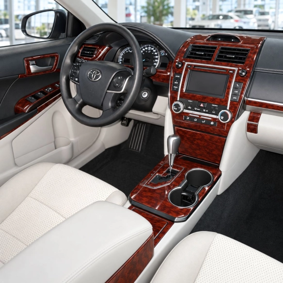 Toyota Camry 2012-in poi set completo; con Heating Seats kit rivestimento cruscotto e interni 3D