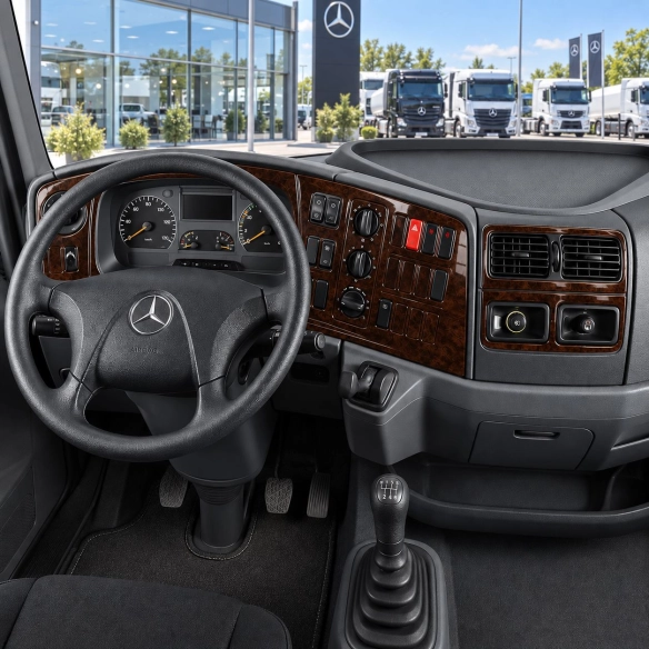 Mercedes-Benz Atego-Axor 2004-in poi kit rivestimento cruscotto e interni 3D 25 pezzi