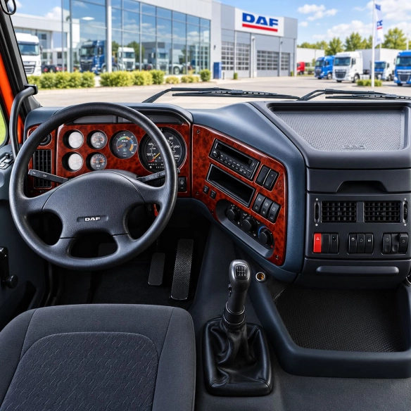 DAF 95 XF 1997-in poi kit rivestimento cruscotto e interni 3D 12 pezzi