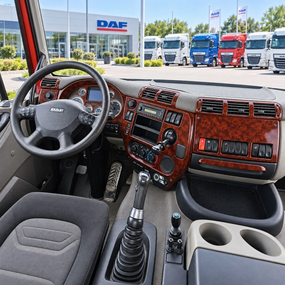 DAF CF 2011-in poi kit rivestimento cruscotto e interni 3D 18 pezzi